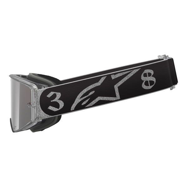 Clean studio shot of Alpinestars - LE DNGR38 XXV Supertech Vision Goggles; showing frame shape, strap design, and lens style; SKU 26013981