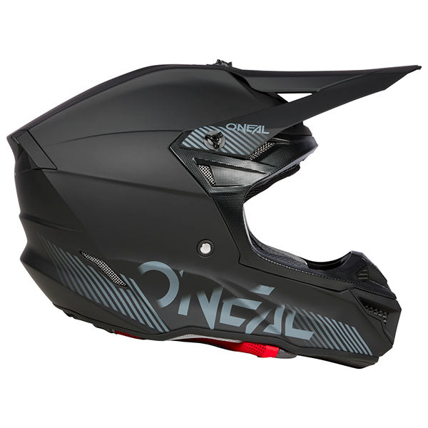Studio image on a white background of O'Neal, 5 Series Solid V.23 Helmet (Youth), SKU 0628-092, color options Black, sizes Y-XS, Y-SM, Y-MD, Y-LG, Y-XL, Y-2X