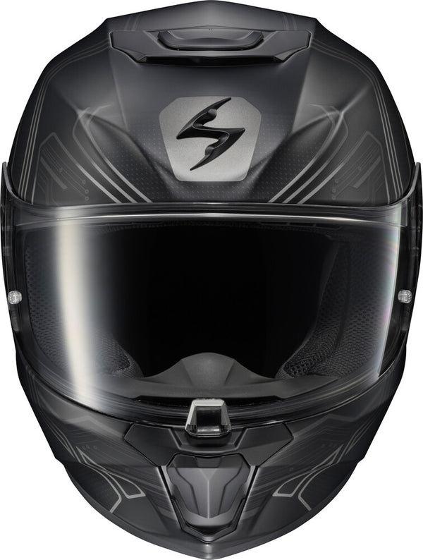 Scorpion EXO - EXO R330 Bendr Helmet, motorcycle helmet, detail view, color options: 2XL, LG, MD, SM, XL, sizes: Black, Pink/White, Red