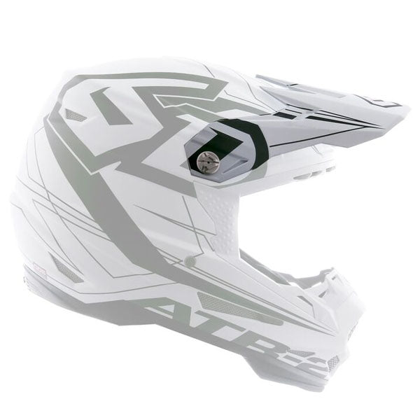 6D helmet white product view — with ODS impact management for angular and linear energy, ventilated and lightweight, SKU 72-6003.