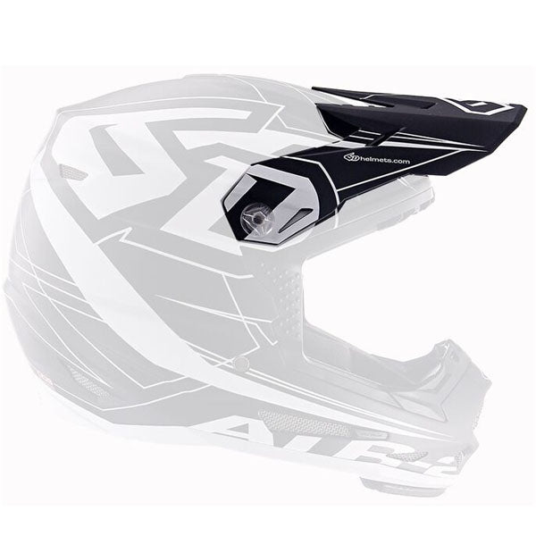 6D helmet black product view — with ODS impact management for angular and linear energy, ventilated and lightweight, SKU 72-6036.