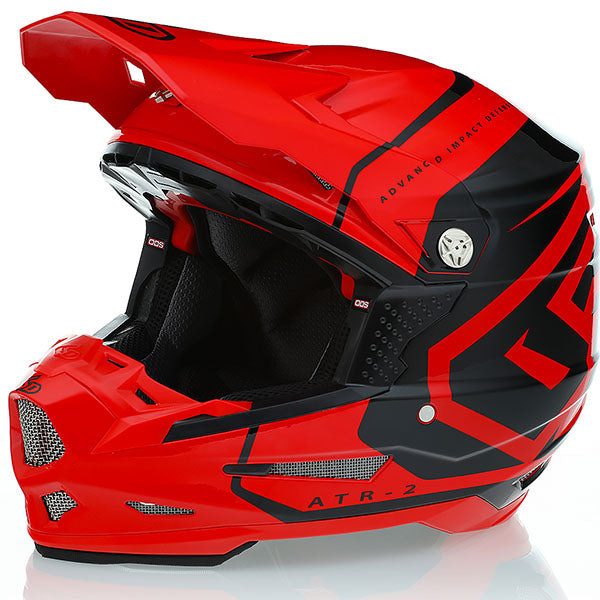 6D helmet product view — with ODS impact management for angular and linear energy, ventilated and lightweight, SKU 12-3227.