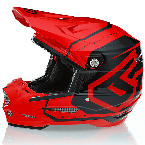6D helmet product view — with ODS impact management for angular and linear energy, ventilated and lightweight, SKU 12-3228.