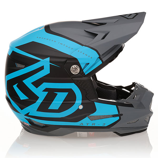 6D helmet product view — with ODS impact management for angular and linear energy, ventilated and lightweight, SKU 12-3208.