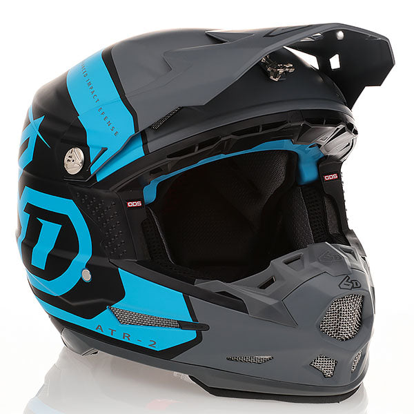6D helmet product view — with ODS impact management for angular and linear energy, ventilated and lightweight, SKU 12-3207.