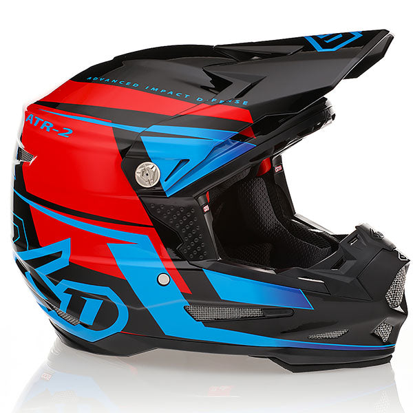 6D helmet product view — with ODS impact management for angular and linear energy, ventilated and lightweight, SKU 12-3317.