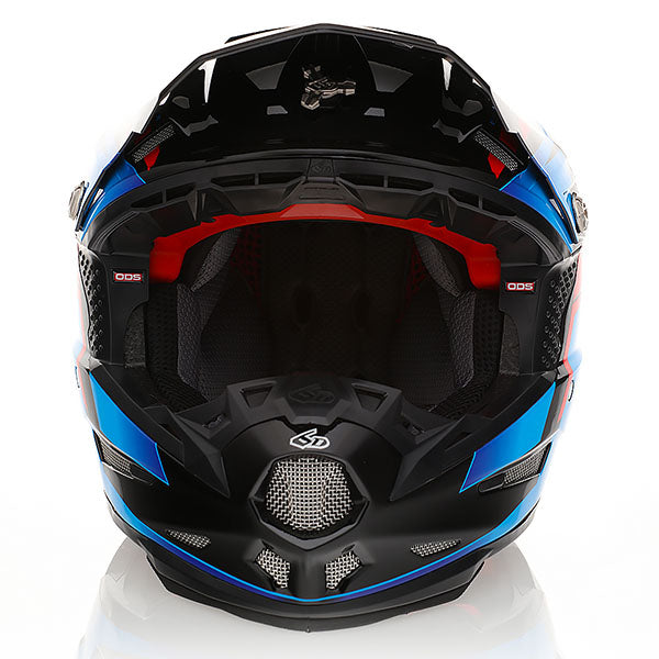 6D helmet product view — with ODS impact management for angular and linear energy, ventilated and lightweight, SKU 12-3324.