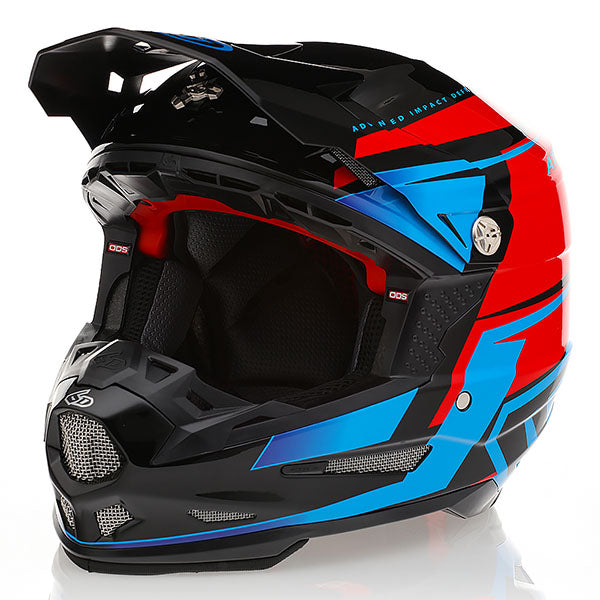 6D helmet product view — with ODS impact management for angular and linear energy, ventilated and lightweight, SKU 12-3326.
