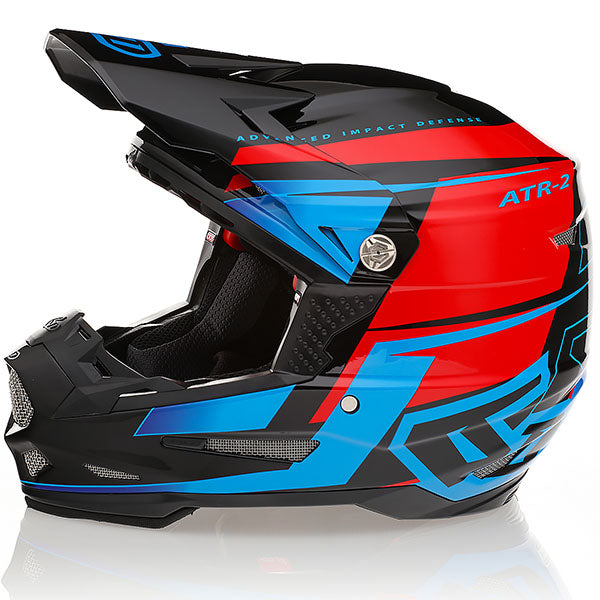 6D helmet product view — with ODS impact management for angular and linear energy, ventilated and lightweight, SKU 12-3328.