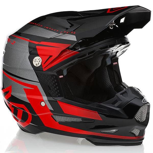 6D helmet product view — with ODS impact management for angular and linear energy, ventilated and lightweight, 6d-atr-2-mach-helmet.