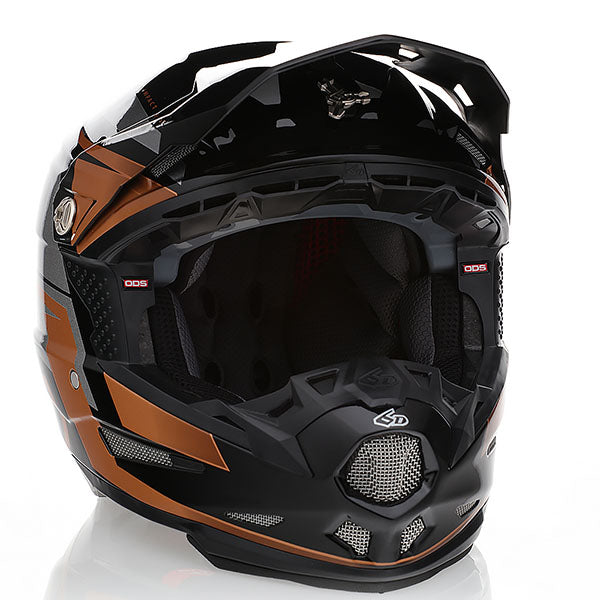 6D helmet product view — with ODS impact management for angular and linear energy, ventilated and lightweight, SKU 12-3309.