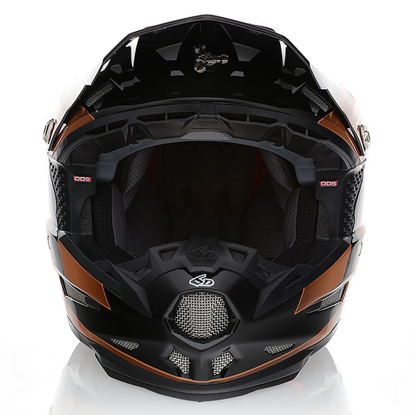 6D helmet product view — with ODS impact management for angular and linear energy, ventilated and lightweight, SKU 12-3306.