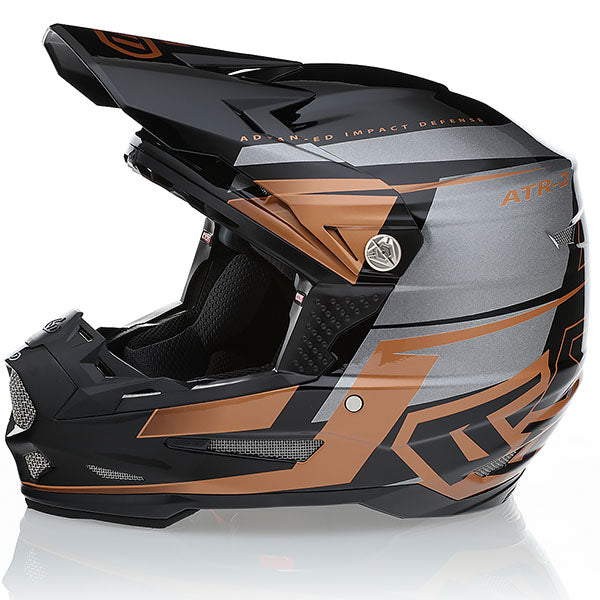 6D helmet product view — with ODS impact management for angular and linear energy, ventilated and lightweight, SKU 12-3308.