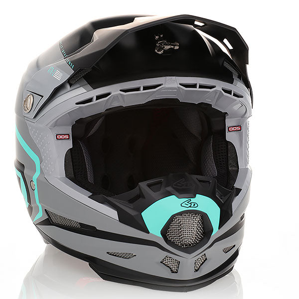 6D helmet product view — with ODS impact management for angular and linear energy, ventilated and lightweight, SKU 12-3405.