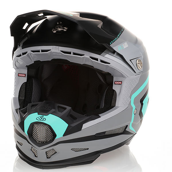 6D helmet product view — with ODS impact management for angular and linear energy, ventilated and lightweight, SKU 12-3406.