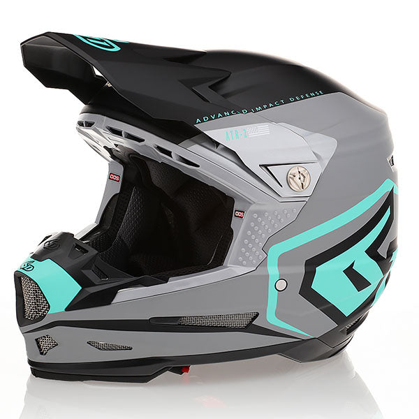 6D helmet product view — with ODS impact management for angular and linear energy, ventilated and lightweight, SKU 12-3409.