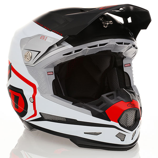 6D helmet product view — with ODS impact management for angular and linear energy, ventilated and lightweight, SKU 12-3428.
