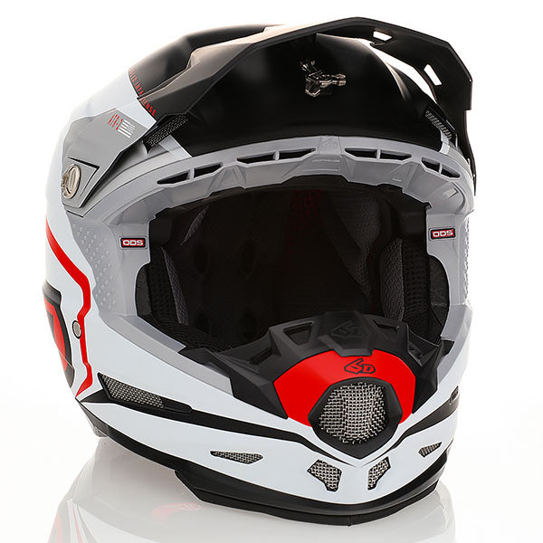 6D helmet product view — with ODS impact management for angular and linear energy, ventilated and lightweight, SKU 12-3419.