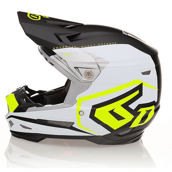 6D helmet product view — with ODS impact management for angular and linear energy, ventilated and lightweight, SKU 12-3435.