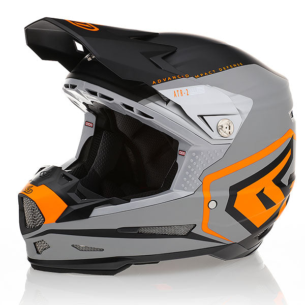 6D helmet product view — with ODS impact management for angular and linear energy, ventilated and lightweight, 6d-atr-2-delta-helmet.