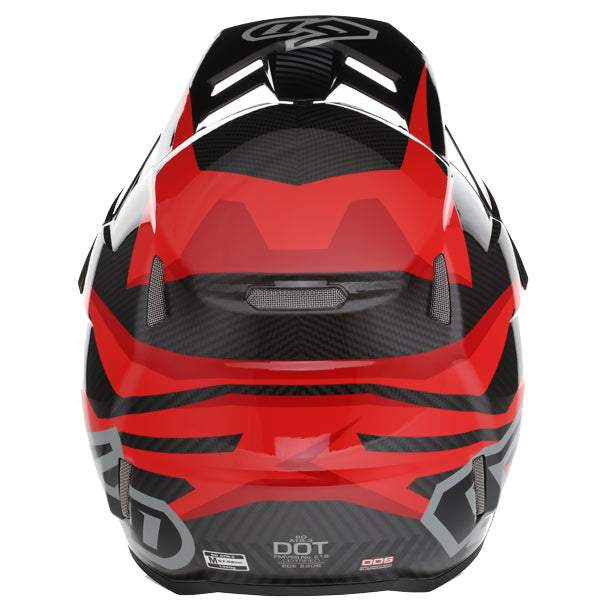 Image of 6D, ATR-3 Rival Helmet, SKU 13-06, Colors: Gloss Cyan, Matte White, Gloss Red, Gloss Gold, Sizes: XS to 2X, Available at BTO Sports, front view, showing helmet design, venting, and shell details