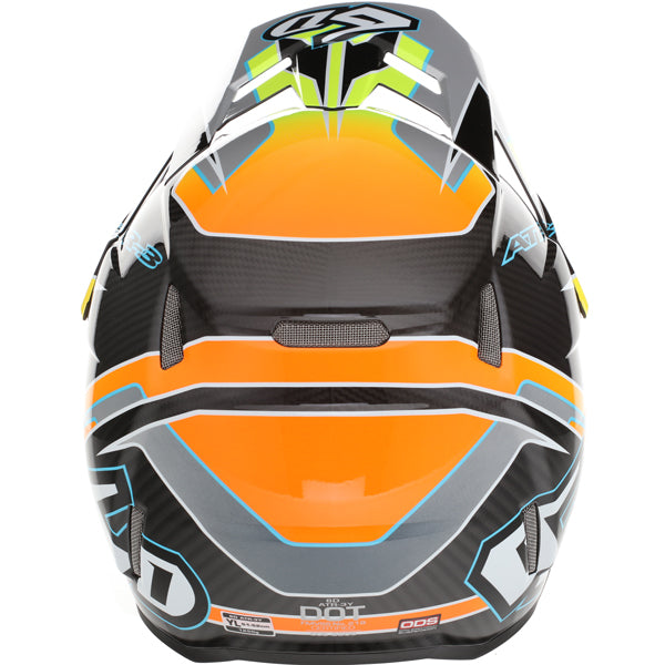 Image of 6D, ATR-3Y Reflex Helmet (Youth), SKU 16-04, Colors: Gloss Neon Orange, Gloss Purple, Gloss Neon Yellow, Sizes: Y-SM to Y-XL, Available at BTO Sports, front view, showing helmet shell shape, vent layout, and exterior graphics