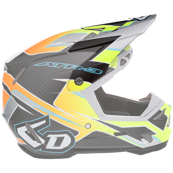 High-resolution studio image of 6d atr 3 reflex visor youth; showing overall shape and visible design details; SKU 72-45