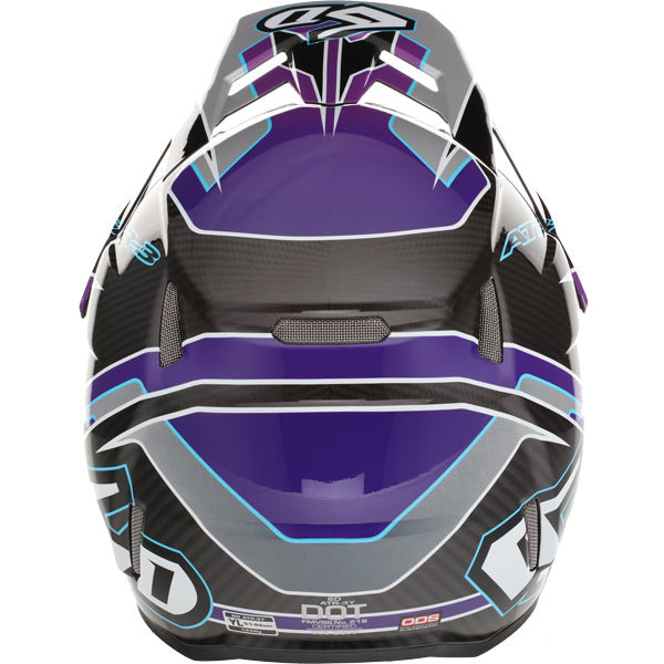 Image of 6D, ATR-3Y Reflex Helmet (Youth), SKU 16-04, Colors: Gloss Neon Orange, Gloss Purple, Gloss Neon Yellow, Sizes: Y-SM to Y-XL, Available at BTO Sports, front view, highlighting helmet profile, visor area, and surface finish