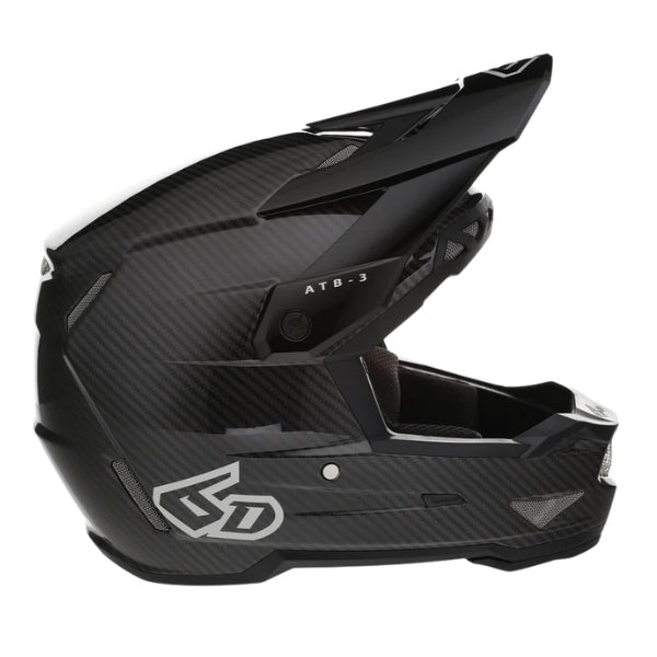 6D Helmets ATB-3 Full Face Helmet - Solid - Gloss Black