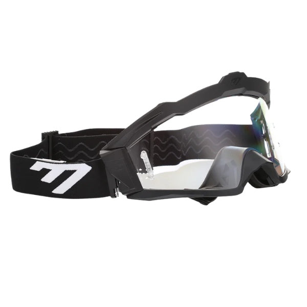 6D Helmets Max R Goggles (Clear Lens) in White/Black SKU 40-0003 - alternate view