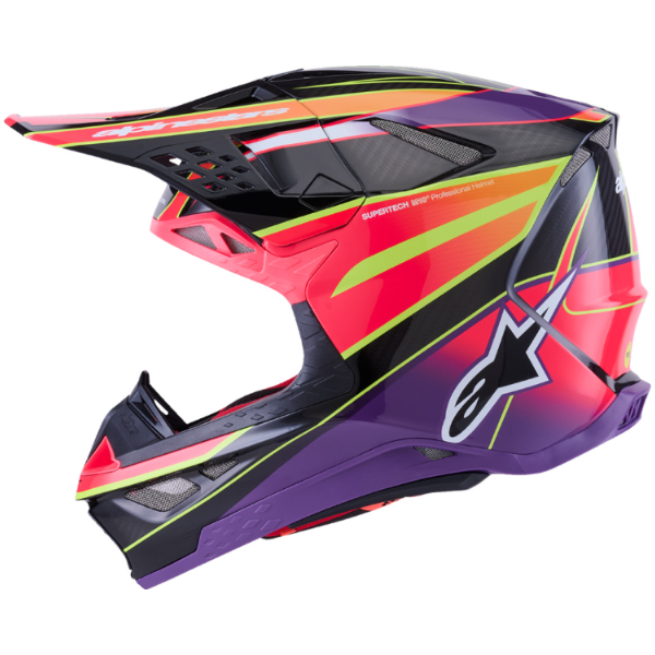482-00186S, Alpinestars, Supertech M10 Era Helmet, Gold/Yellow/Rio Red Glossy, Pink/violet/Yellow Fluo Glossy, Blue/Red/Yellow Fluo Glossy, Sizes product photo