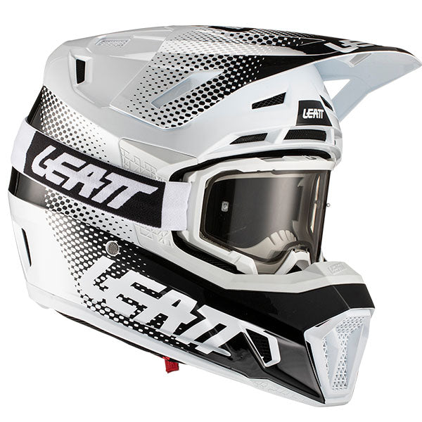 Image showing Leatt, Moto 7.5 V22 Helmet in Cactus, Colors: Aqua, Black, Cactus, Lime, White, Sizes: 2-2, SKU: 1022010140