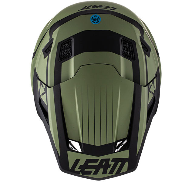 Image showing Leatt, Moto 7.5 V22 Helmet in White, Colors: Aqua, Black, Cactus, Lime, White, Sizes: 2-2, SKU: 1022010140