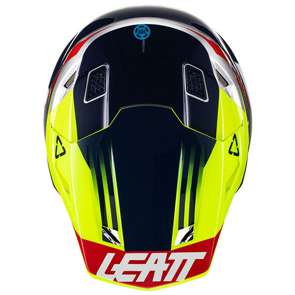 Image showing Leatt, Moto 7.5 V22 Helmet in Aqua, Colors: Aqua, Black, Cactus, Lime, White, Sizes: 2-2, SKU: 1022010140