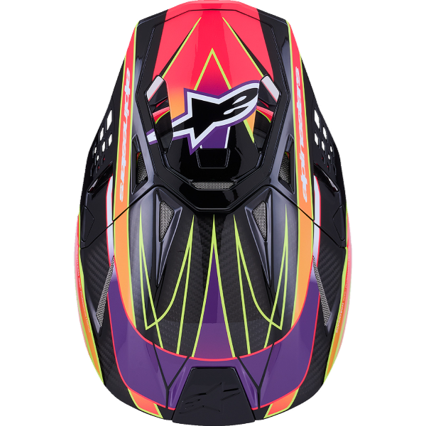482-00186M, Alpinestars, Supertech M10 Era Helmet, Gold/Yellow/Rio Red Glossy, Pink/violet/Yellow Fluo Glossy, Blue/Red/Yellow Fluo Glossy, Sizes product photo