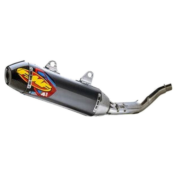 FMF Factory 4.1 RCT Slip-On Exhaust - Triumph TF450 - Aluminum with Carbon Cap - FMF part 79-045699