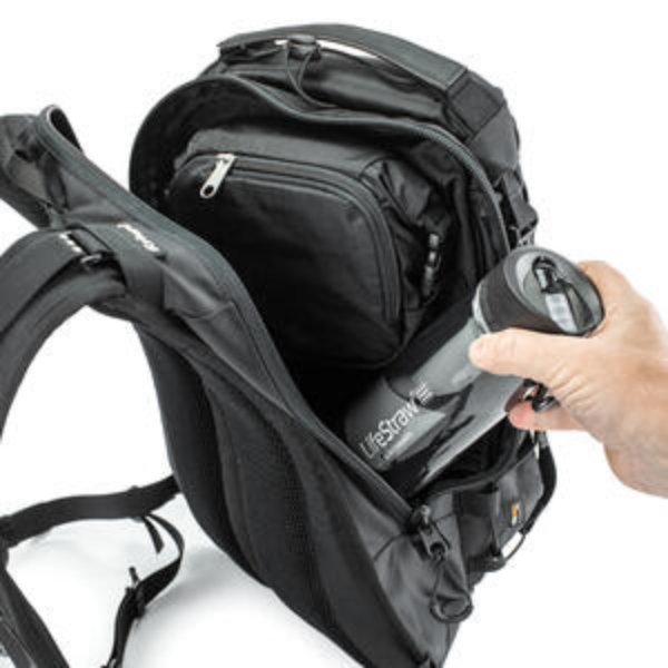 Studio photo on a white background of Kriega - Trail 18 Adventure Backpack; showing overall shape and visible design details; SKU 7020670518