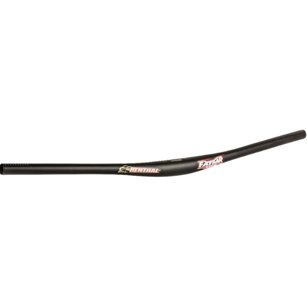 High-resolution studio image of Renthal - Fatbar Lite35 Handlebar (MTB); showing overall shape and visible design details; SKU 06016690