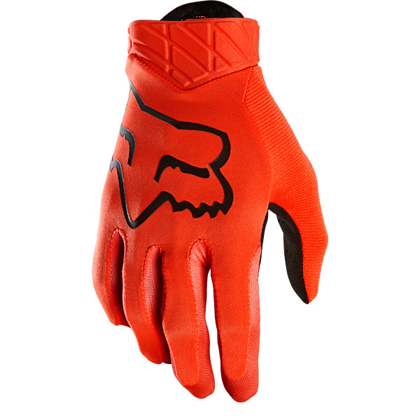 Product image of Airline MX21 Glove FloOrange 1 4ebec907 4d98 4515 9e98 b3873dfd9921 motocross gloves showing fit, construction, and colorway | Available at BTO Sports