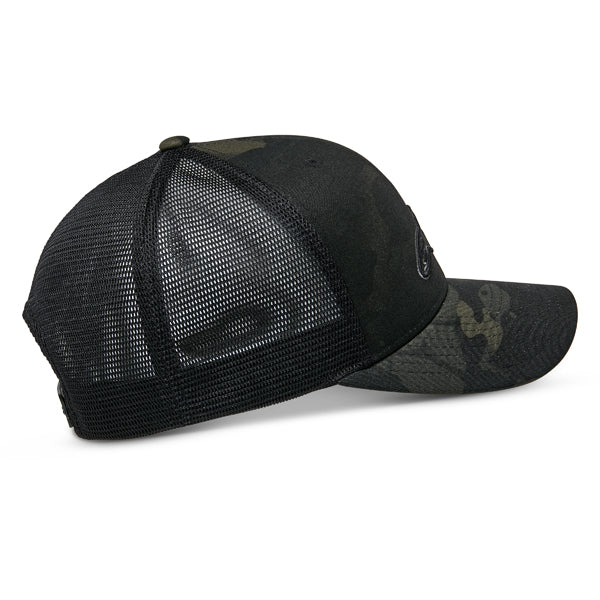 Crisp studio image on a white background of Alpinestars - Recon Camo Trucker Hat; showing overall shape and visible design details; SKU 482-763