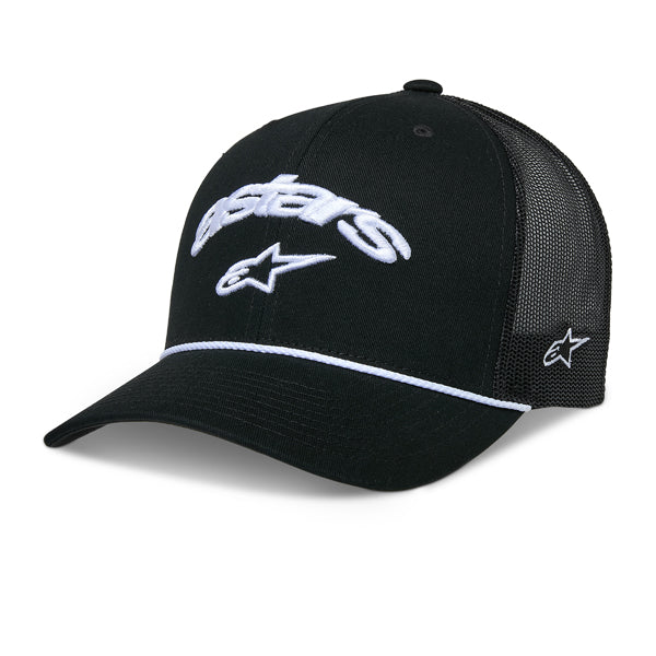 High-resolution studio image of Alpinestars - Agree Trucker Hat; showing overall shape and visible design details; SKU 482-763