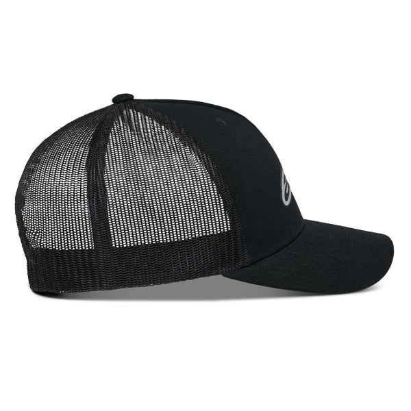 Clean studio shot of Alpinestars - Reflect Ageless Trucker Hat; showing overall shape and visible design details; SKU 482-763