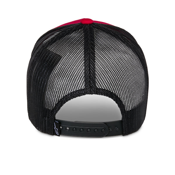 Studio photo on a white background of Alpinestars - Reflect Ageless Trucker Hat; showing overall shape and visible design details; SKU 482-763