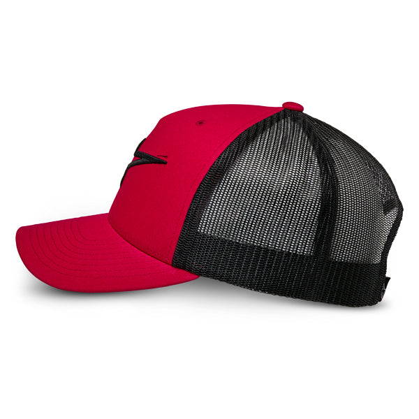 Crisp studio image on a white background of Alpinestars - Ageless Trucker Hat; showing overall shape and visible design details; SKU 482-763