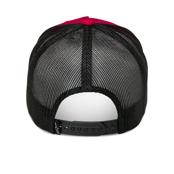 High-resolution studio image of Alpinestars - Ageless Trucker Hat; showing overall shape and visible design details; SKU 482-763
