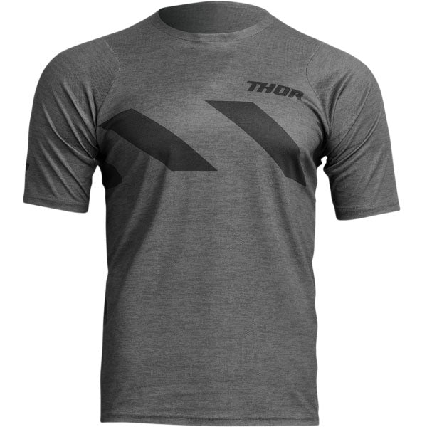 Product image of Thor - Assist Hazard Jersey (MTB) SKU:50200003 | Sizes: SM–XL | Designed for Mountain Bike, BMX and E-Bike riders | Available at BTO Sports
