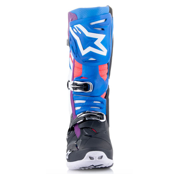 482-01613, Alpinestars, Tech 10 Supervented Boots, Blue/Black/White, Sizes 7, 8, 9, 10, 11, 12, 13, 14 product photo