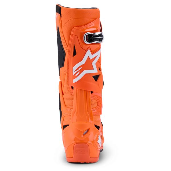 482-0016011, Alpinestars, Tech 10 Supervented Boots, Night Navy/White/Rainbow, Purple/Yellow Fluo/Diva Pink, Orange Fluo/Black/White, White, Black product photo