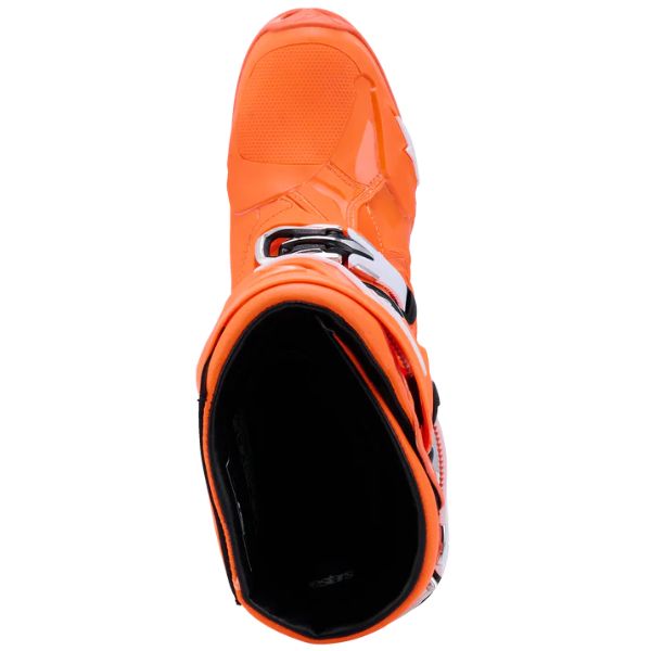 482-0016012, Alpinestars, Tech 10 Supervented Boots, Night Navy/White/Rainbow, Purple/Yellow Fluo/Diva Pink, Orange Fluo/Black/White, White, Black product photo