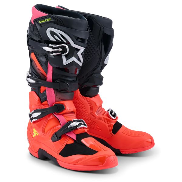 34103268, Alpinestars, Tech 7 Boots, Black, White/Black, Black/Light Gray/Orange Fluo/Magenta, Black/Red Fluo/Pink Fluo, Bright Red, more, Sizes product photo
